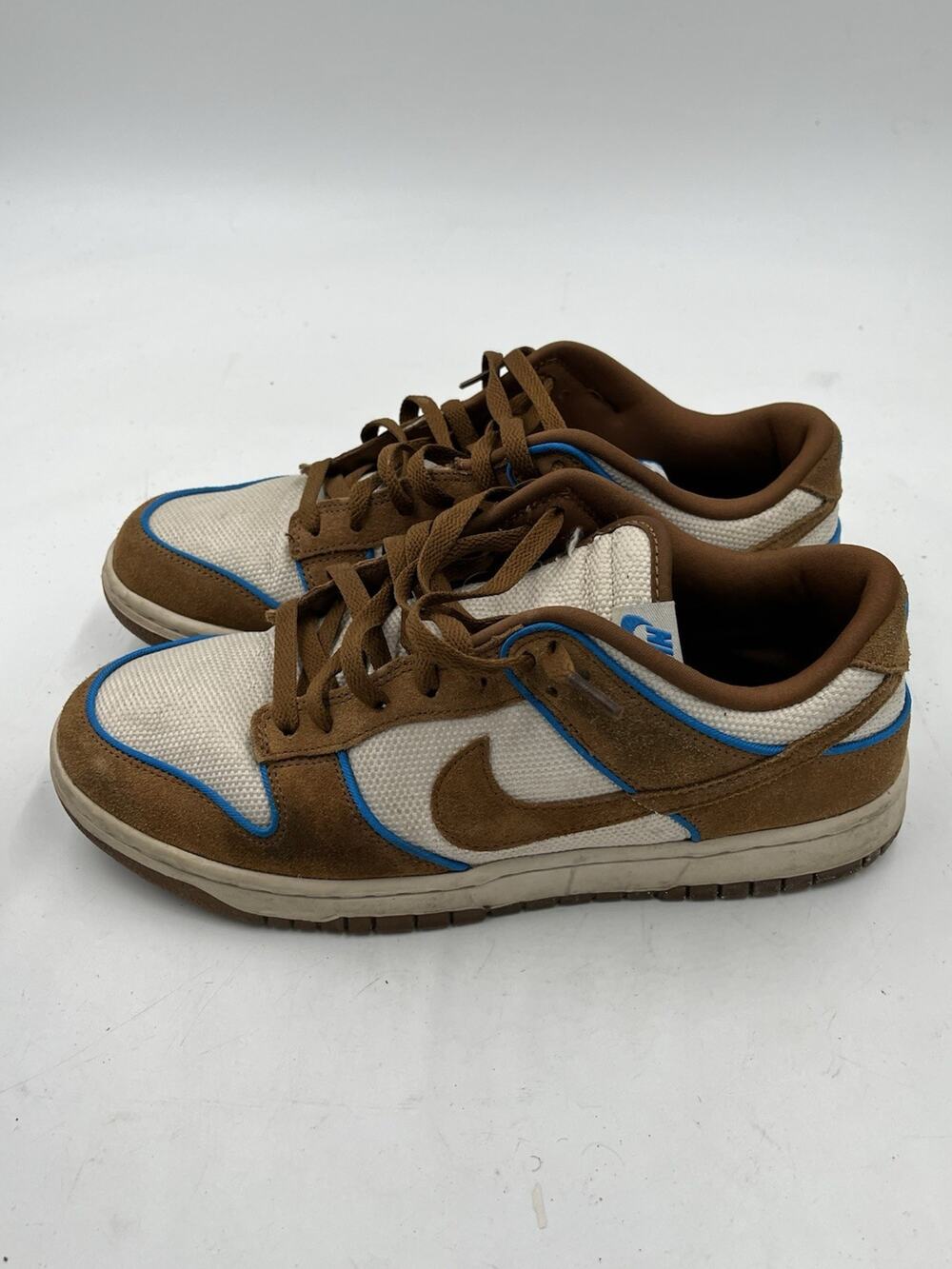 Nike Dunk Low Retro Premium Light Orewood Brown/Photo Blue/Coconut Milk Size 10